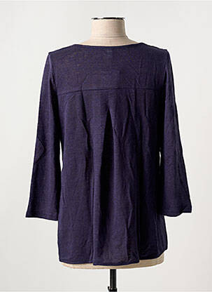 Tricou mâneci 3/4 mâneci 3/4 albastru LISANZA femeie