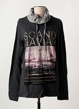 Tricou gri SALSA femeie