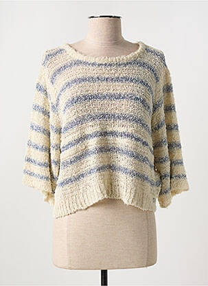 Pulover bej SALSA femeie