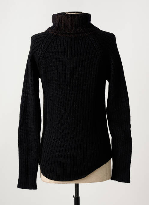 Pulover cu guler înalt negru SALSA femeie