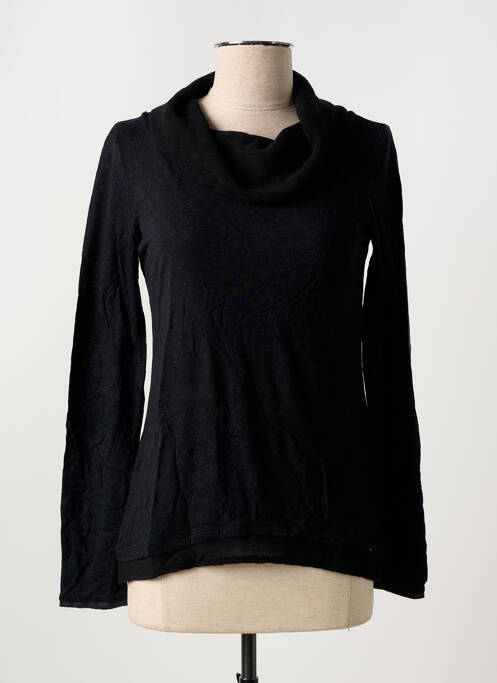 Pulover cu guler înalt negru SALSA femeie