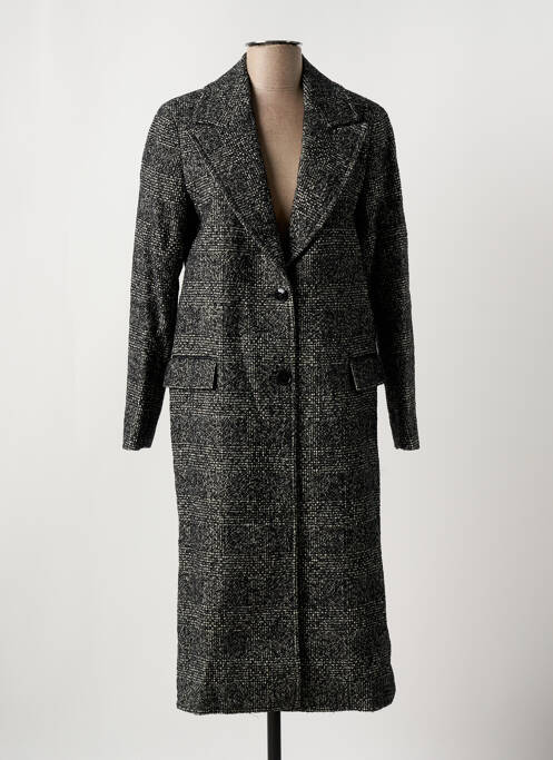 Palton lung negru SALSA femeie