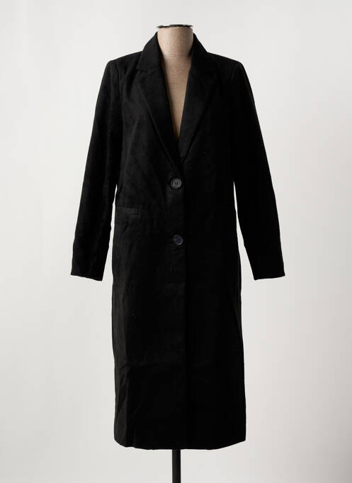 Palton lung negru LA PETITE ETOILE femeie