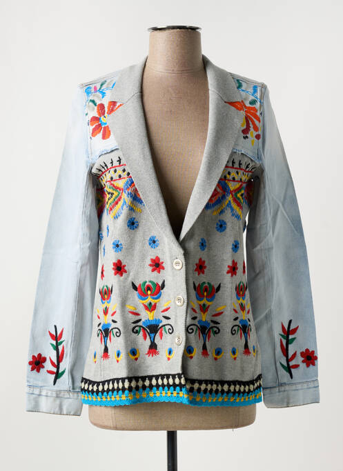 Sacou albastru DESIGUAL femeie