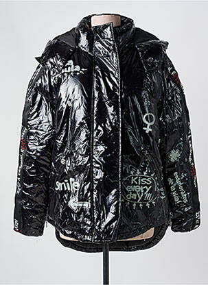 Geacă matlasată negru DESIGUAL femeie