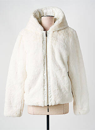 Geacă matlasată alb RINASCIMENTO femeie