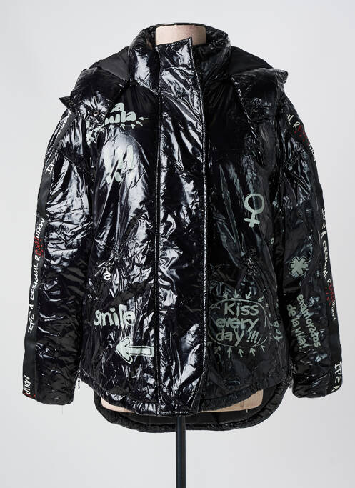 Geacă matlasată negru DESIGUAL femeie