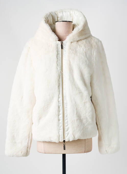 Geacă matlasată alb RINASCIMENTO femeie