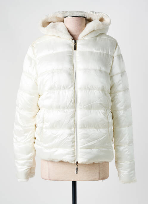 Geacă matlasată alb RINASCIMENTO femeie