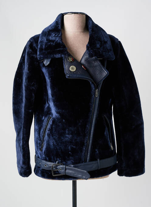 Geacă albastru DESIGUAL femeie