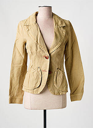 Jachete casual guler tip costum bej KAPORAL femeie