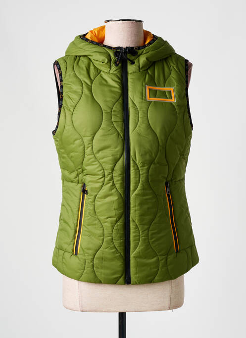 Geacă matlasată verde RG512 femeie