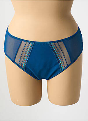 Chilot cu talie înaltă albastru ELOMI femeie