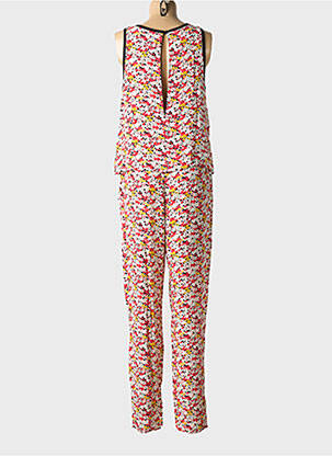 Salopetă-pantalon țesătură crep fără mâneci roșu I.CODE (By IKKS) femeie