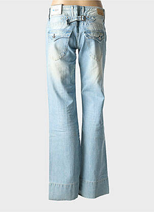 Blugi cu croială evazată elasticitate talie joasă albastru PEPE JEANS femeie