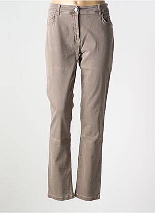 Blugi cu croială slim maro BETTY BARCLAY femeie