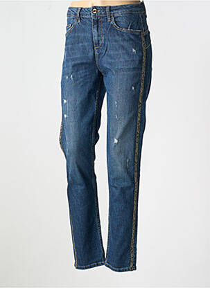 Blugi boyfriend albastru LIU JO femeie