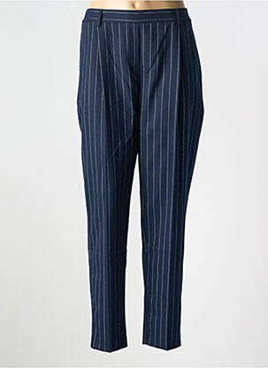 Pantalon chino subțire talie înaltă albastru TOMMY HILFIGER femeie