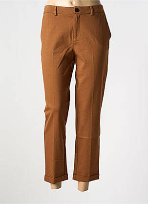 Pantalon 7/8 elasticitate mărime normală maro LIU JO femeie