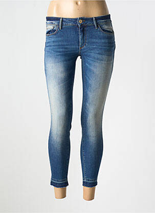 Blugi skinny elasticitate talie joasă albastru SALSA femeie