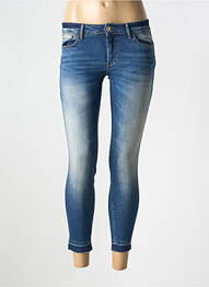 Blugi skinny elasticitate talie joasă albastru SALSA femeie