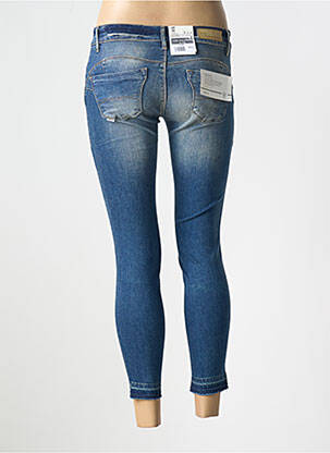 Blugi skinny elasticitate talie joasă albastru SALSA femeie