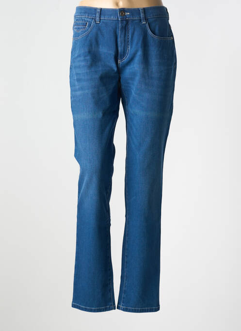 Blugi cu croială slim albastru BRUNO SAINT HILAIRE femeie