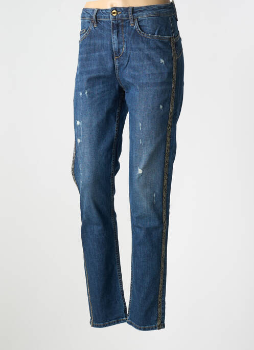 Blugi boyfriend albastru LIU JO femeie