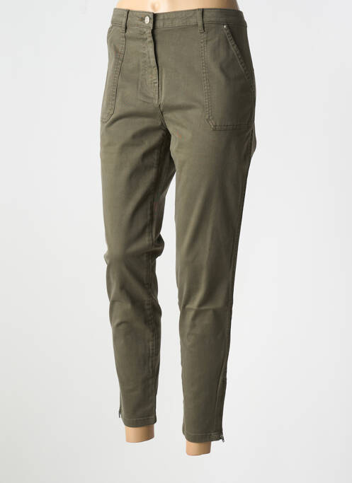 Pantalon 7/8 verde TOMMY HILFIGER femeie