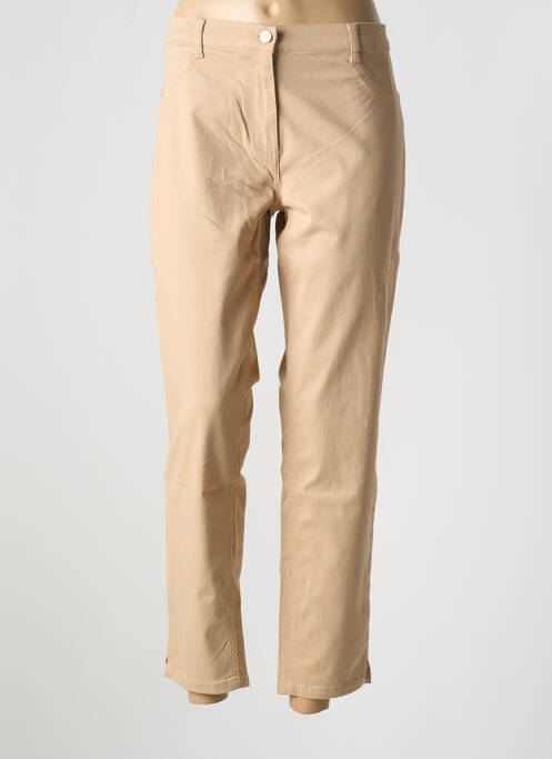 Pantalon slim bej BETTY BARCLAY femeie