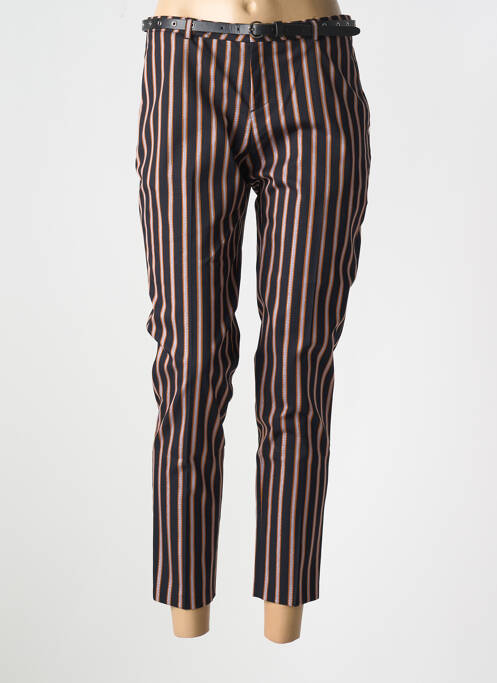 Pantalon 7/8 talie cu cleme mărime normală negru SCOTCH & SODA femme