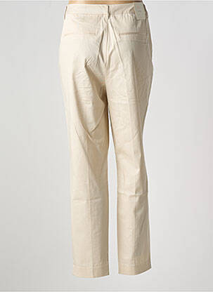 Pantalon chino țesătură poplin mărime normală bej SCOTCH & SODA femeie