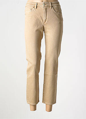 Blugi cu croială slim bej SALSA femeie