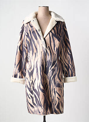 Palton lung maro GUESS femeie