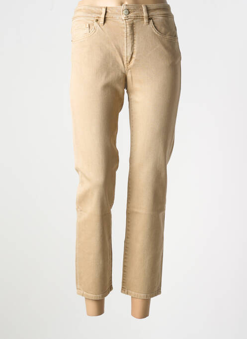 Blugi cu croială slim bej SALSA femeie