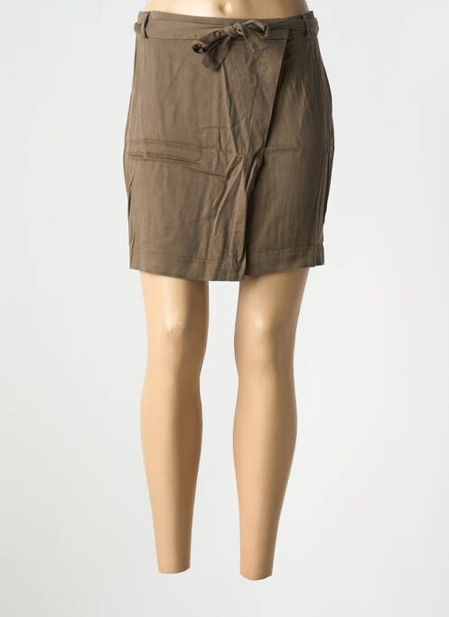 Fustă scurtă verde I.CODE (By IKKS) femeie