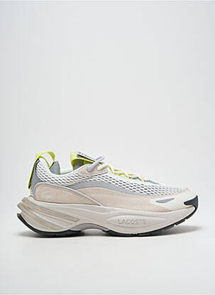 Adidași alb LACOSTE unisex