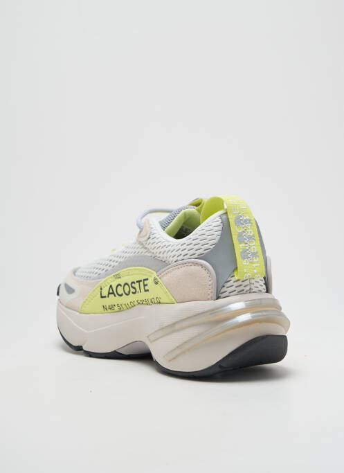 Adidași alb LACOSTE unisex