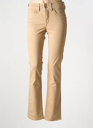 Blugi cu croială slim bej SALSA femeie