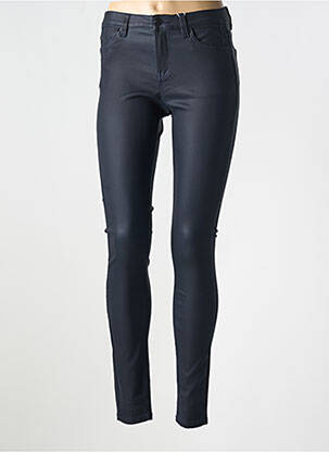Pantalon slim țesătură acoperită mărime normală albastru ESPRIT femeie
