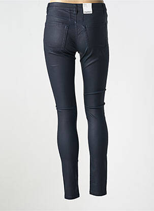 Pantalon slim țesătură acoperită mărime normală albastru ESPRIT femeie