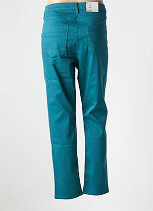 Pantalon slim țesătură poplin mărime normală verde BETTY BARCLAY femeie