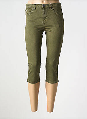 Pantalon trei sferturi verde ESPRIT femeie