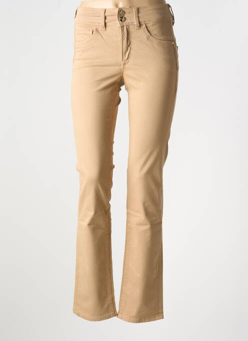 Blugi cu croială slim bej SALSA femeie
