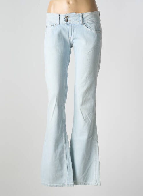 Blugi bootcut albastru PEPE JEANS femeie