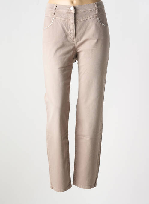 Blugi cu croială slim maro BETTY BARCLAY femeie