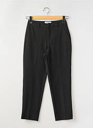 Pantalon drept elasticitate mărime normală negru SUD EXPRESS femme