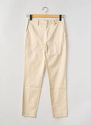 Pantalon chino țesătură poplin mărime normală bej SCOTCH & SODA femeie