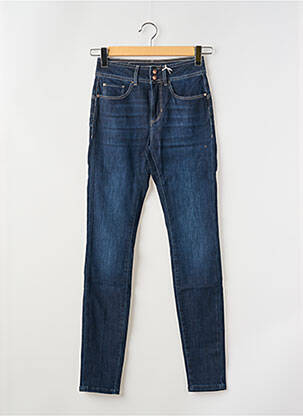 Blugi cu croială slim albastru GUESS femeie