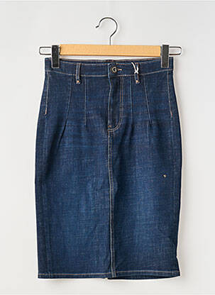 Fustă midi albastru GUESS femeie